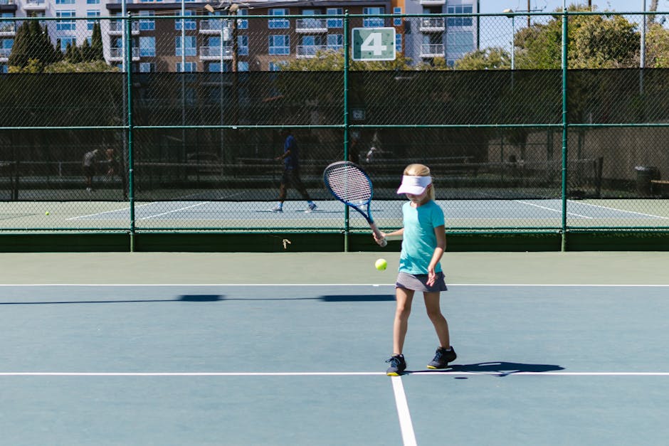 Junior tennis training representing the British padel junior pathway